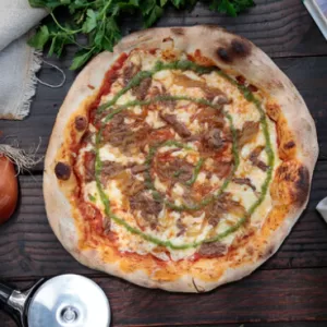 Pizza Vitello y Cipola